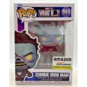 Funko Pop! What If...? Zombie Iron Man Amazon Exclusive #944 F28